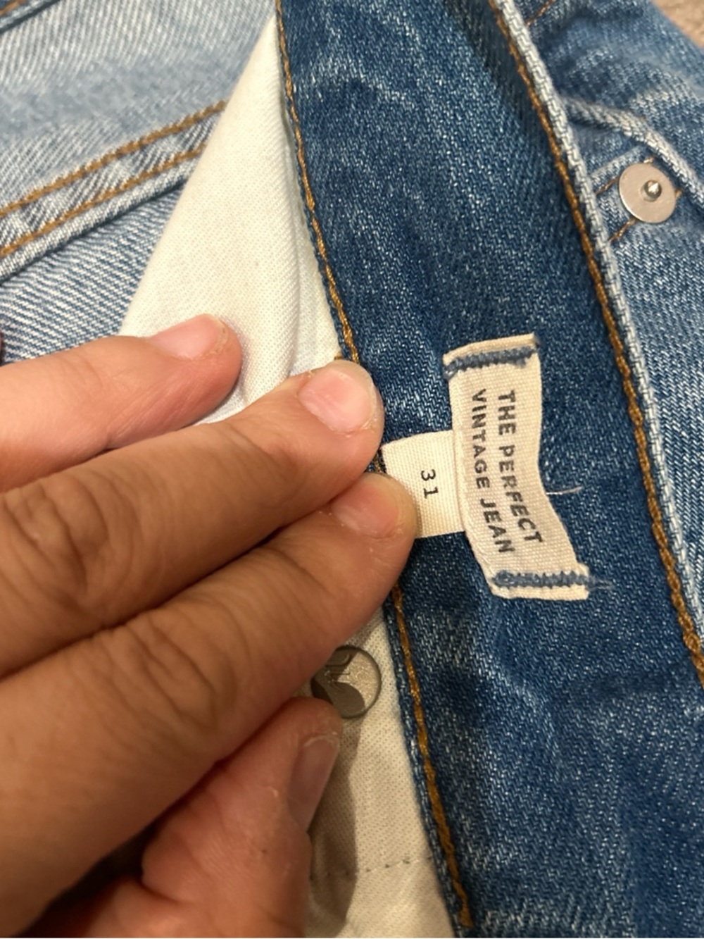 Madewell High-Rise Women’s Jeans in Classic Blue Denim